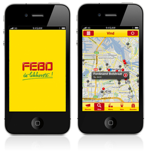 iPhone app Febo