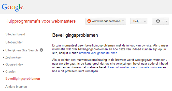 Google Webmaster Tools