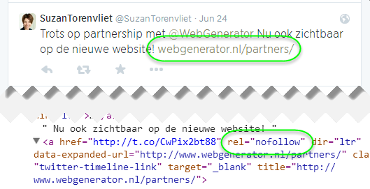 no-follow-link-twitter Nofollow link op Twitter